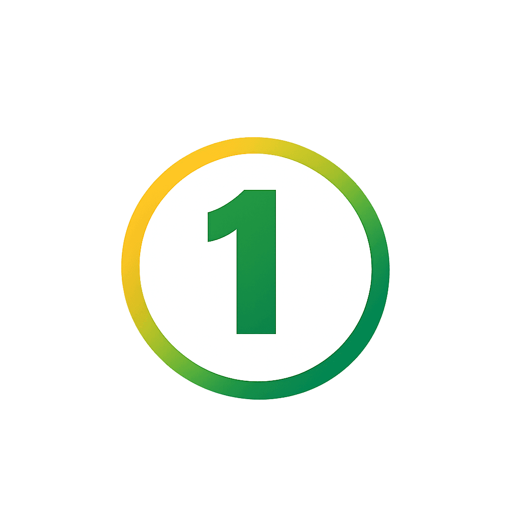 Step 1 icon for booking house cleaning services in Edmonton with Your Next Clean